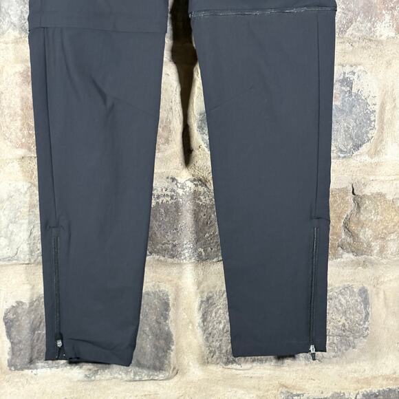 Spyder Convertible Pants Shorts Woman's Small Black Nylon Gorpcore Outdoor - Picture 3 of 16